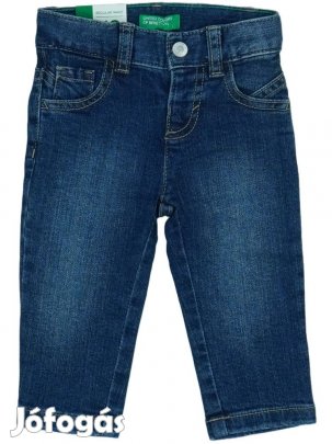 Benetton Új (címkés) Fiú Farmernadrág (Méret: 74)