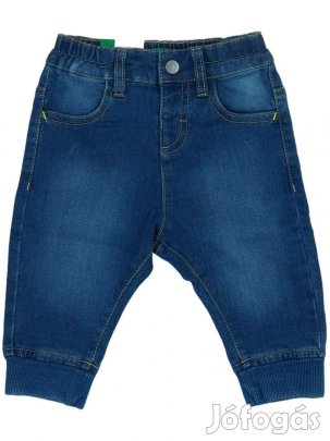 Benetton Új (címkés) Fiú Farmernadrág (Méret: 74)