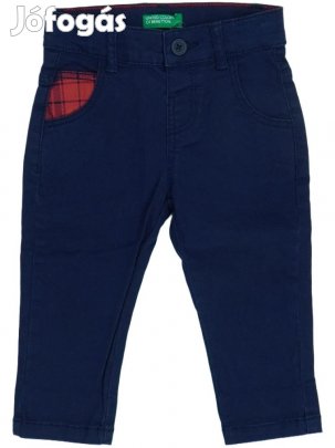 Benetton Új (címkés) Fiú Farmernadrág (Méret: 74)