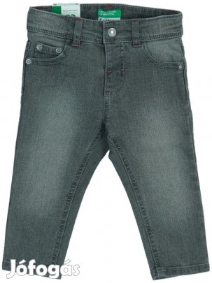 Benetton Új (címkés) Fiú Farmernadrág (Méret: 86)