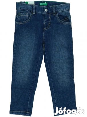 Benetton Új (címkés) Fiú Farmernadrág (Méret: 98)