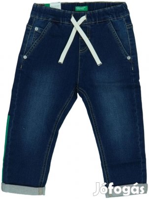 Benetton Új (címkés) Fiú Farmernadrág (Méret: 98)