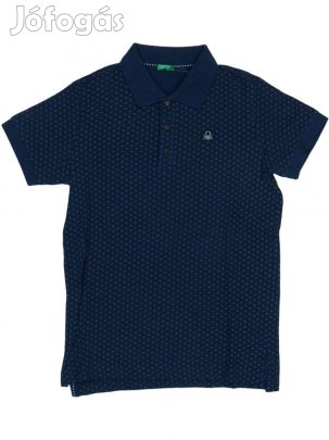 Benetton Új (címkés) Fiú Galléros póló (Méret: 146)