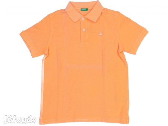 Benetton Új (címkés) Fiú Galléros póló (Méret: 146)