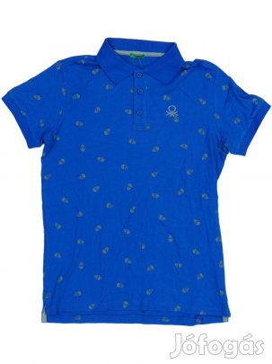 Benetton Új (címkés) Fiú Galléros póló (Méret: 152)