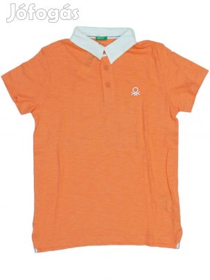 Benetton Új (címkés) Fiú Galléros póló (Méret: 152)