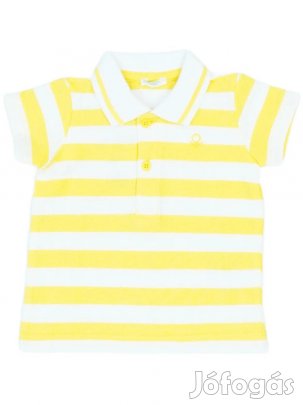 Benetton Új (címkés) Fiú Galléros póló (Méret: 74)