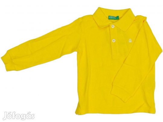 Benetton Új (címkés) Fiú Galléros póló (Méret: 92)
