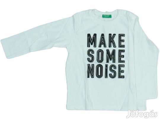 Benetton Új (címkés) Fiú Hosszú ujjú felső (Méret: 104)
