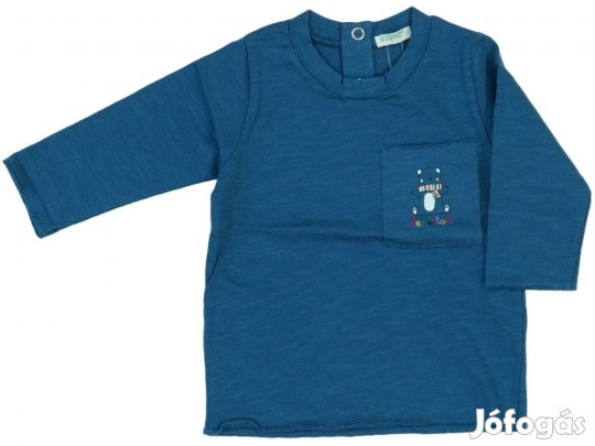 Benetton Új (címkés) Fiú Hosszú ujjú felső (Méret: 62)