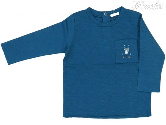 Benetton Új (címkés) Fiú Hosszú ujjú felső (Méret: 74)