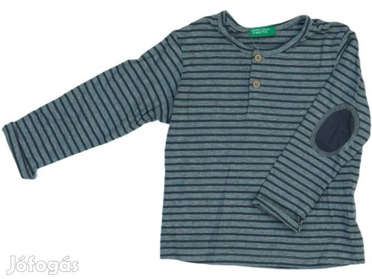 Benetton Új (címkés) Fiú Hosszú ujjú felső (Méret: 86)
