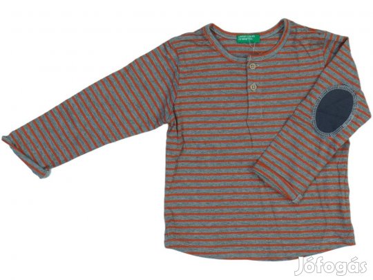 Benetton Új (címkés) Fiú Hosszú ujjú felső (Méret: 86)