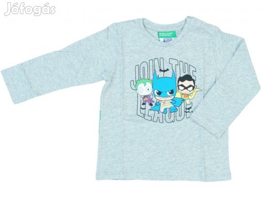 Benetton Új (címkés) Fiú Hosszú ujjú felső (Méret: 86)