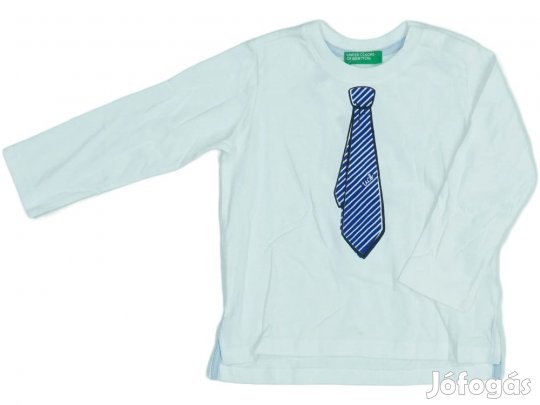 Benetton Új (címkés) Fiú Hosszú ujjú felső (Méret: 86)