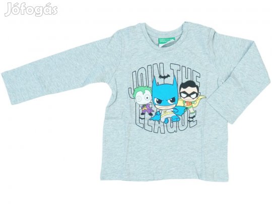 Benetton Új (címkés) Fiú Hosszú ujjú felső (Méret: 92)