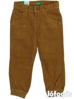 Benetton Új (címkés) Fiú Hosszúnadrág (Méret: 104)