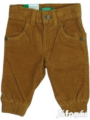 Benetton Új (címkés) Fiú Hosszúnadrág (Méret: 68)