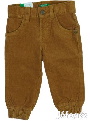 Benetton Új (címkés) Fiú Hosszúnadrág (Méret: 80)