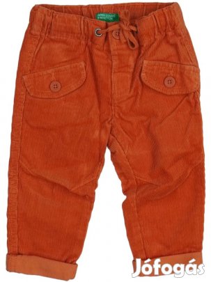 Benetton Új (címkés) Fiú Hosszúnadrág (Méret: 80)