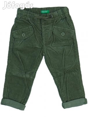 Benetton Új (címkés) Fiú Hosszúnadrág (Méret: 86)