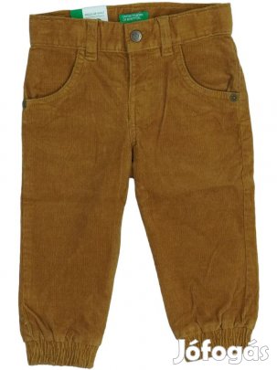 Benetton Új (címkés) Fiú Hosszúnadrág (Méret: 86)