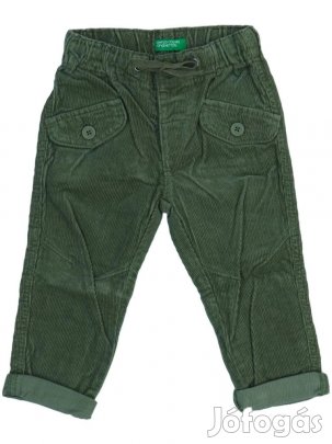 Benetton Új (címkés) Fiú Hosszúnadrág (Méret: 86)