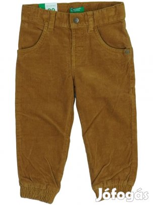Benetton Új (címkés) Fiú Hosszúnadrág (Méret: 92)