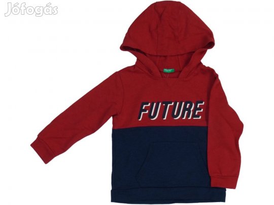 Benetton Új (címkés) Fiú Kapucnis pulóver (Méret: 104)
