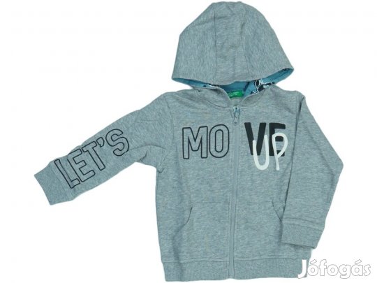 Benetton Új (címkés) Fiú Kapucnis pulóver (Méret: 104)
