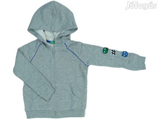 Benetton Új (címkés) Fiú Kapucnis pulóver (Méret: 104)
