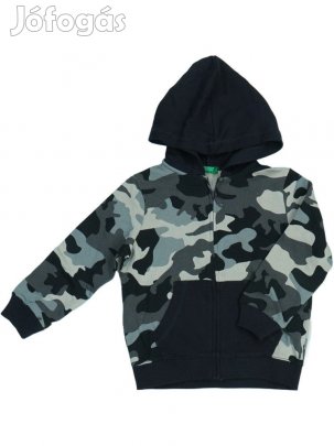 Benetton Új (címkés) Fiú Kapucnis pulóver (Méret: 110)