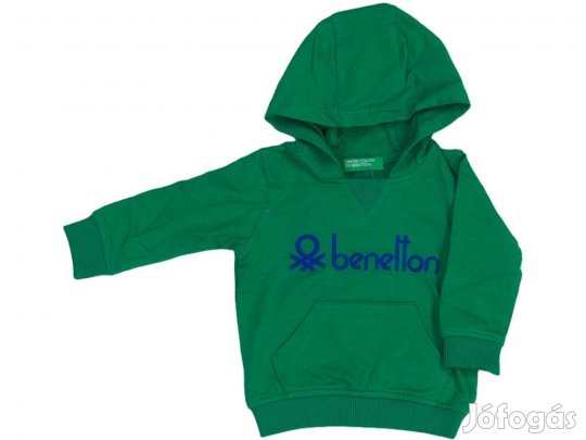 Benetton Új (címkés) Fiú Kapucnis pulóver (Méret: 68)