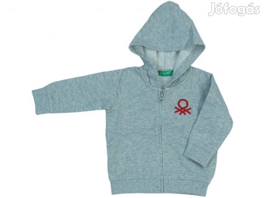 Benetton Új (címkés) Fiú Kapucnis pulóver (Méret: 74)