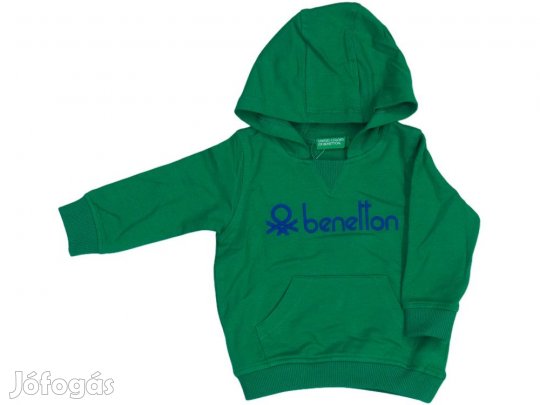 Benetton Új (címkés) Fiú Kapucnis pulóver (Méret: 74)
