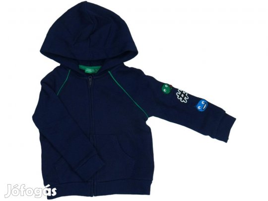 Benetton Új (címkés) Fiú Kapucnis pulóver (Méret: 86)