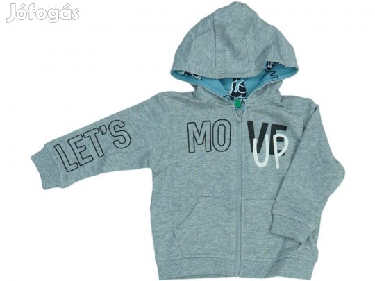 Benetton Új (címkés) Fiú Kapucnis pulóver (Méret: 92)