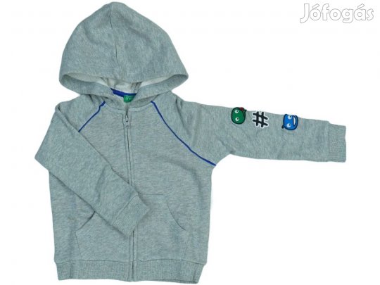 Benetton Új (címkés) Fiú Kapucnis pulóver (Méret: 92)