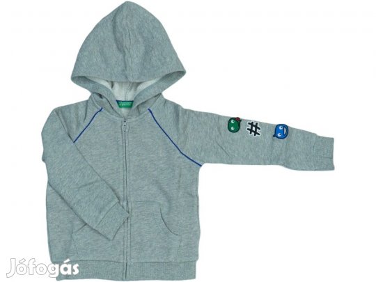 Benetton Új (címkés) Fiú Kapucnis pulóver (Méret: 98)