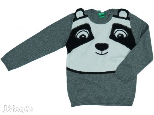 Benetton Új (címkés) Fiú Kötött pulcsi (Méret: 104)