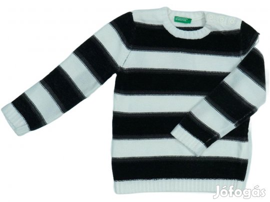 Benetton Új (címkés) Fiú Kötött pulcsi (Méret: 104)