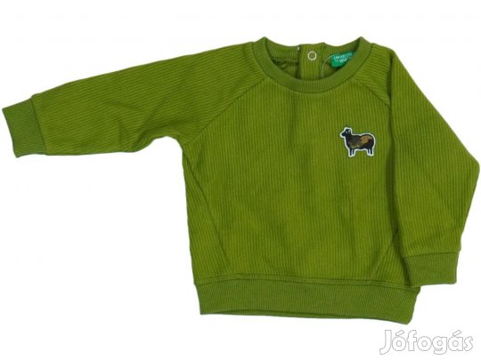 Benetton Új (címkés) Fiú Kötött pulcsi (Méret: 68)