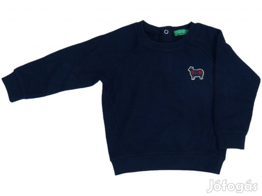 Benetton Új (címkés) Fiú Kötött pulcsi (Méret: 86)