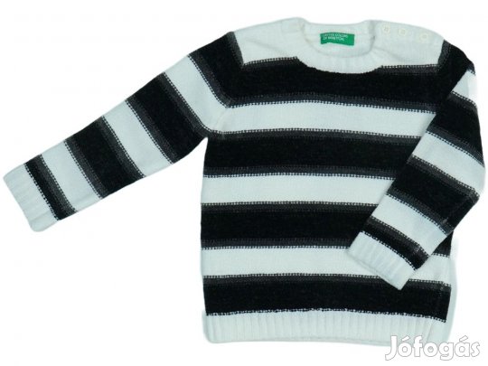 Benetton Új (címkés) Fiú Kötött pulcsi (Méret: 86)