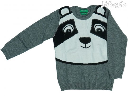 Benetton Új (címkés) Fiú Kötött pulcsi (Méret: 92)