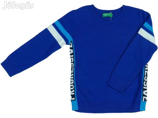 Benetton Új (címkés) Fiú Kötött pulcsi (Méret: 92)