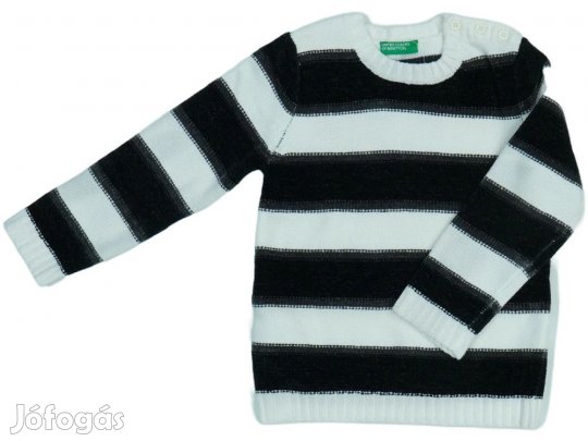 Benetton Új (címkés) Fiú Kötött pulcsi (Méret: 98)