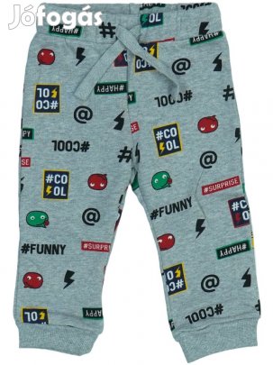 Benetton Új (címkés) Fiú Melegítőnadrág (Méret: 86)