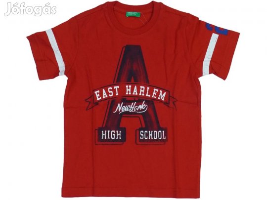 Benetton Új (címkés) Fiú Póló (Méret: 110)