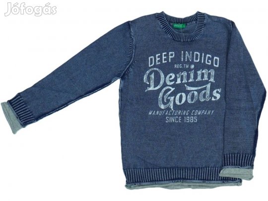 Benetton Új (címkés) Fiú Pulóver (Méret: 104)